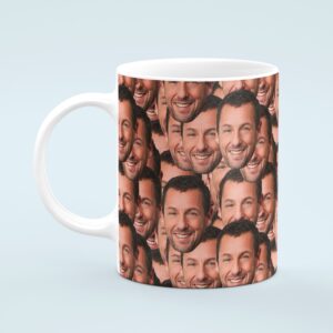 Adam Sandler Mug – Custom Celebrity Gift – 11 & 15 oz – Adam Sandler Lover Coffee Cup