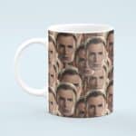 Chris Evans Mug – Custom Celebrity Gift – 11 & 15 oz – Captain America Lover Coffee Cup