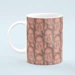 Bruce Willis Mug – Custom Celebrity Gift – 11 & 15 oz – Bruce Willis Lover Coffee Cup