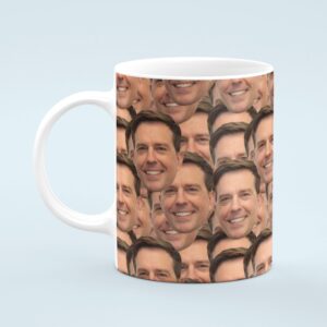 Ed Helms Mug – Custom Celebrity Gift – 11 & 15 oz – Ed Helms Lover Coffee Cup