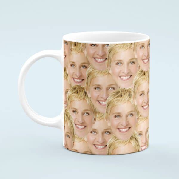 Ellen Mug – Custom Celebrity Gift – 11 & 15 oz – Ellen Lover Coffee Cup