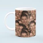Jensen Ackles Mug – Custom Celebrity Gift – 11 & 15 oz – Jensen Ackles Fan Coffee Cup