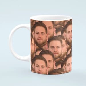 Jonah Hill Mug – Custom Celebrity Gift – 11 & 15 oz – Jonah Hill Fan Coffee Cup