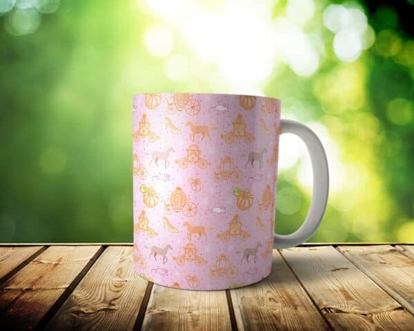 Cinderella Mug – Custom Cinderella Gift – 11 & 15 oz – Cinderella Lover Coffee Cup