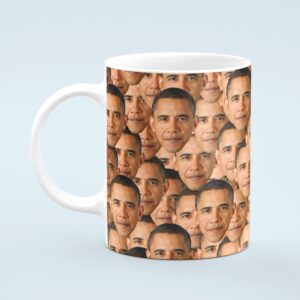 Obama Mug – Custom Celebrity Gift – 11 & 15 oz – Barack Obama Fan Coffee Cup
