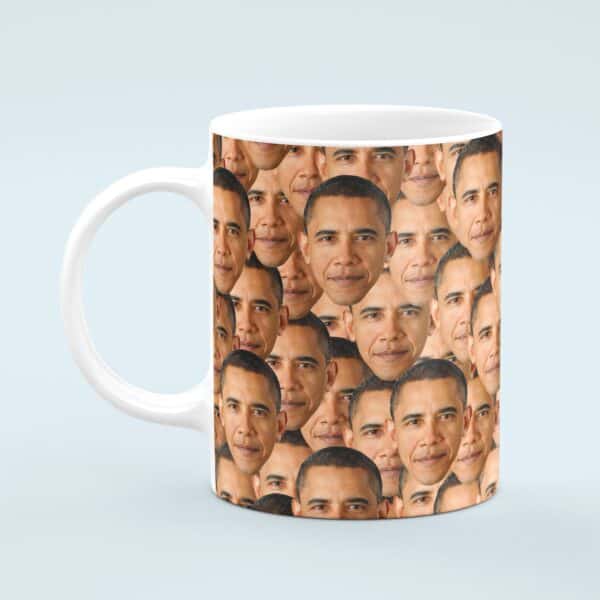 Obama Mug – Custom Celebrity Gift – 11 & 15 oz – Barack Obama Fan Coffee Cup