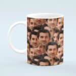 Patrick Dempsey Mug – Custom Celebrity Gift – 11 & 15 oz – Patrick Dempsey Fan Coffee Cup