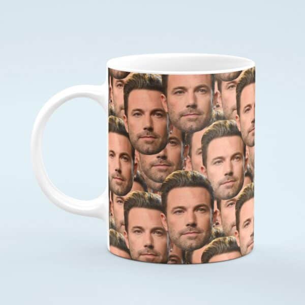 Ben Affleck Mug – Custom Celebrity Gift – 11 & 15 oz – Ben Affleck Lover Coffee Cup