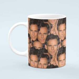 Ben Stiller Mug – Custom Celebrity Gift – 11 & 15 oz – Ben Stiller Lover Coffee Cup