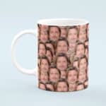 Brad Pitt Mug – Custom Celebrity Gift – 11 & 15 oz – Brad Pitt Lover Coffee Cup