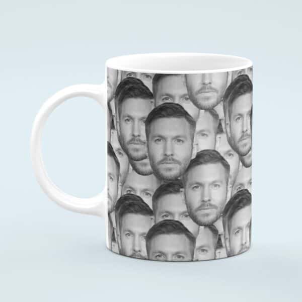 Calvin Harris Mug – Custom Celebrity Gift – 11 & 15 oz – Calvin Harris Lover Coffee Cup