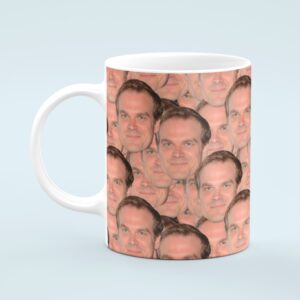 David Harbour Mug – Custom Celebrity Gift – 11 & 15 oz – David Harbour Lover Coffee Cup