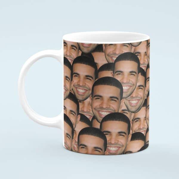 Drake Mug – Custom Celebrity Gift – 11 & 15 oz – Drake Lover Coffee Cup