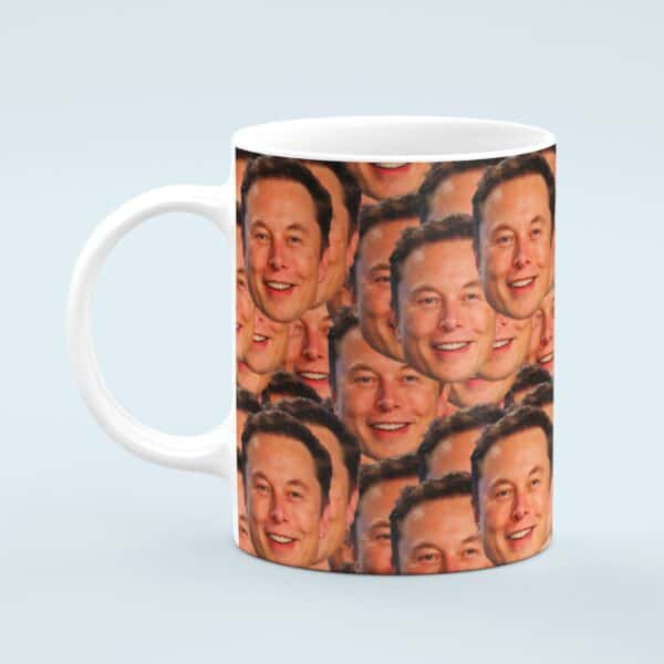 Elon Musk Mug – Custom Celebrity Gift – 11 & 15 oz – Elon Musk Fan Coffee Cup
