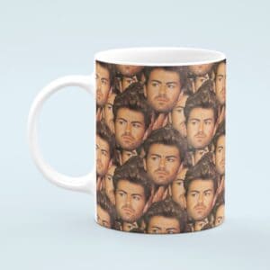 George Michael Mug – Custom Celebrity Gift – 11 & 15 oz – George Michael Fan Coffee Cup