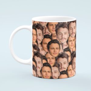 James Franco Mug – Custom Celebrity Gift – 11 & 15 oz – James Franco Fan Coffee Cup
