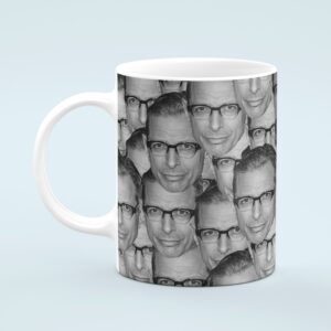 Jeff Goldblum Mug – Custom Celebrity Gift – 11 & 15 oz – Jeff Goldblum Fan Coffee Cup