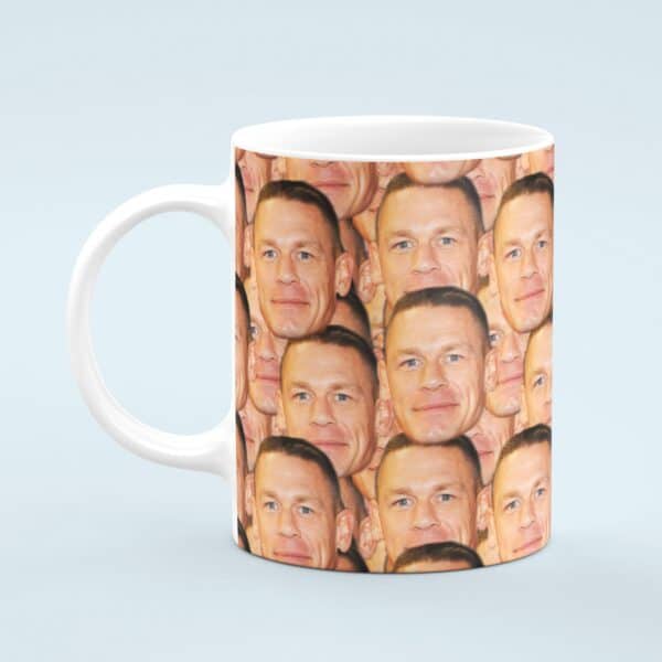 John Cena Mug – Custom Celebrity Gift – 11 & 15 oz – John Cena Fan Coffee Cup