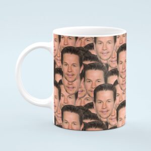 Mark Wahlberg Mug – Custom Celebrity Gift – 11 & 15 oz – Mark Wahlberg Fan Coffee Cup