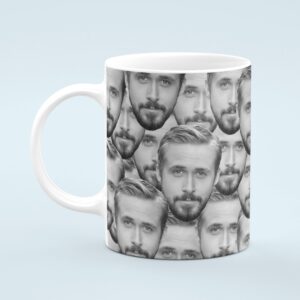 Ryan Gosling Mug – Custom Celebrity Gift – 11 & 15 oz – Ryan Gosling Lover Coffee Cup